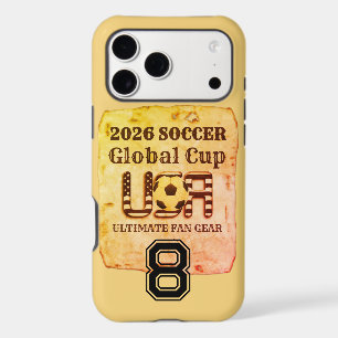 Achempong USA 2026 Global Cup: Tough Shield Prot 8 iPhone 17 Pro Max Case
