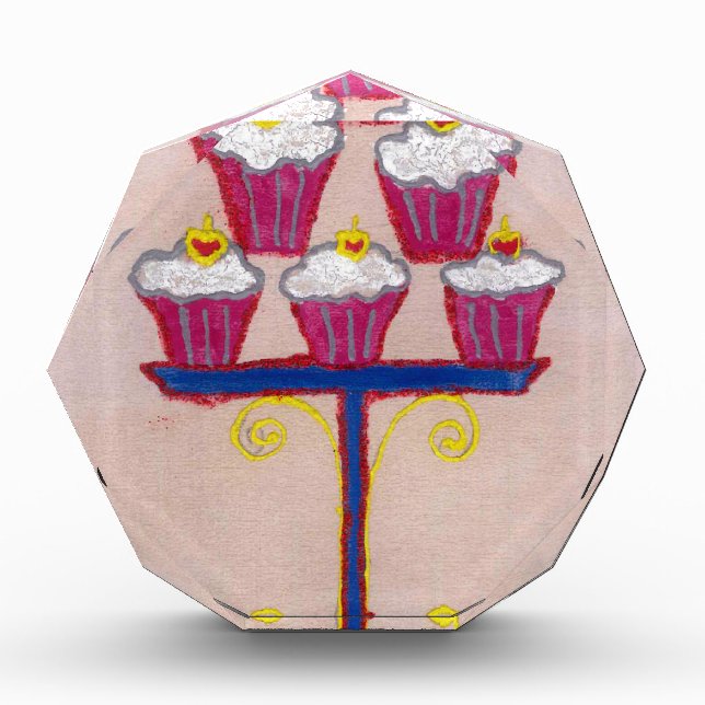 Achempong's Artful Inspirational Cupcake Couture Award (Front)