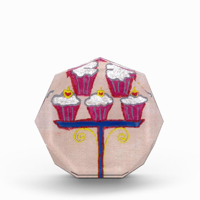 Achempong's Artful Inspirational Cupcake Couture Award (Front)