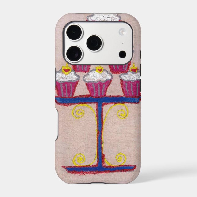 Achempong's Artful Inspirational Cupcake Couture Case-Mate iPhone Case (Back)