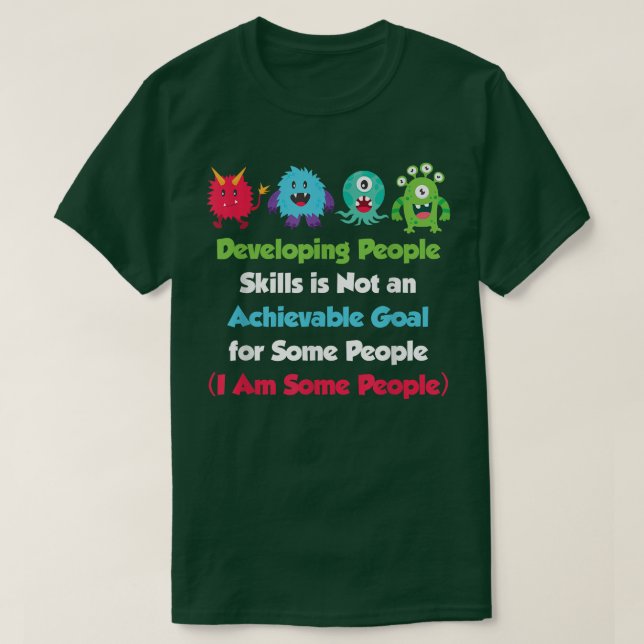 Achievable Goals Ability Cute Graphic Positivity M T-Shirt (Design Front)