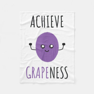 Achieve Gness - Kawaii Style G  Fleece Blanket