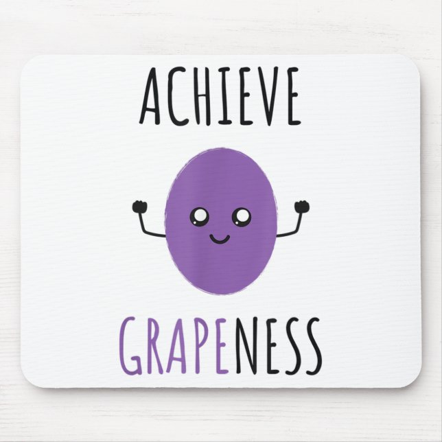Achieve Gness - Kawaii Style G  Mouse Pad (Front)