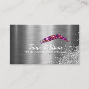 Achieve Perfection with Permanent Makeup Business Card