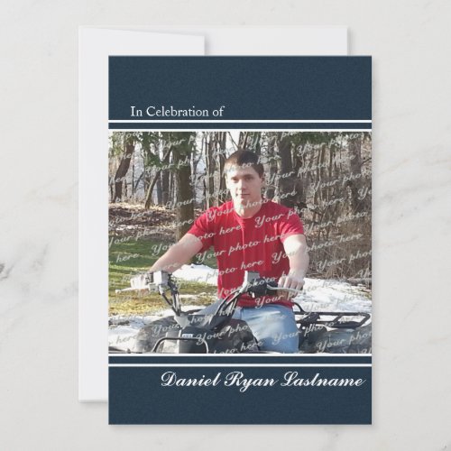 Achievement Honor with Photo Invites