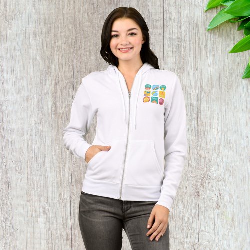 Achievement Labels Womens Full_Zip Hoodie