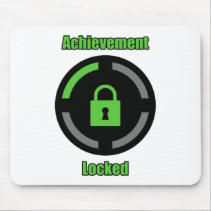 Achievement Locked Mouse Pad