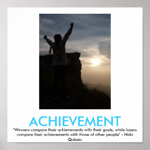 ACHIEVEMENT motivational poster