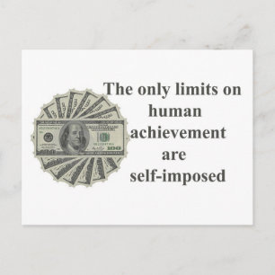 achievement postcard