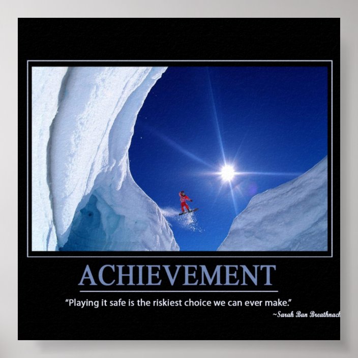 Achievement Poster | Zazzle.com