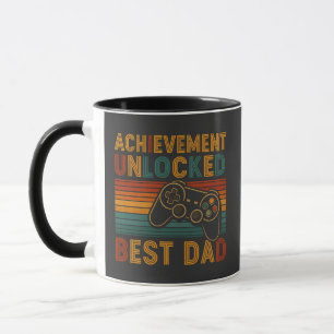 Achievement Unlocked Best Dad Mug