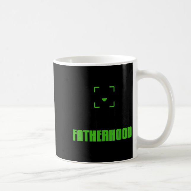 Achievement Unlocked Fatherhood Gamer Video Games  Coffee Mug (Right)