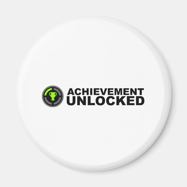 Achievement Unlocked Magnet (Front)