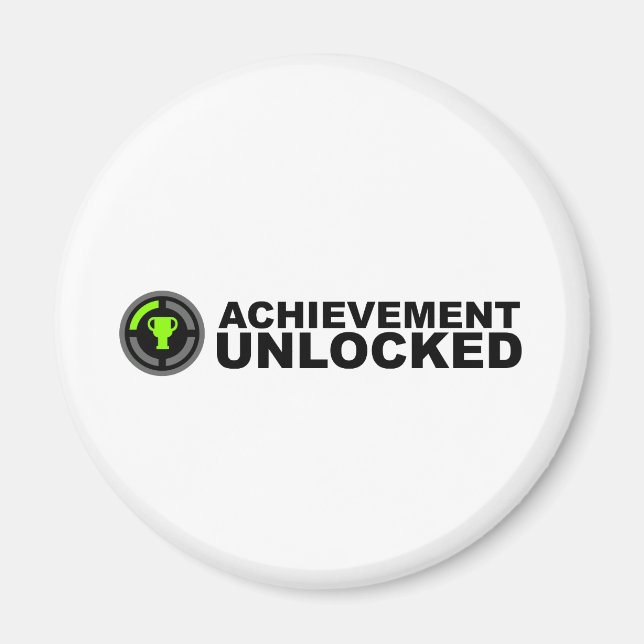 Achievement Unlocked Magnet (Front)