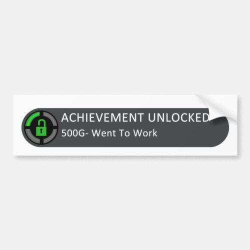 Achievement Unlocked Sticker