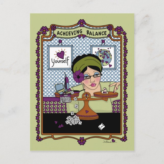 Achieving Balance_A_ Postcard (Front)