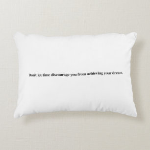 Achieving Your Dream Accent Pillow