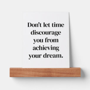 Achieving Your Dream Picture Ledge