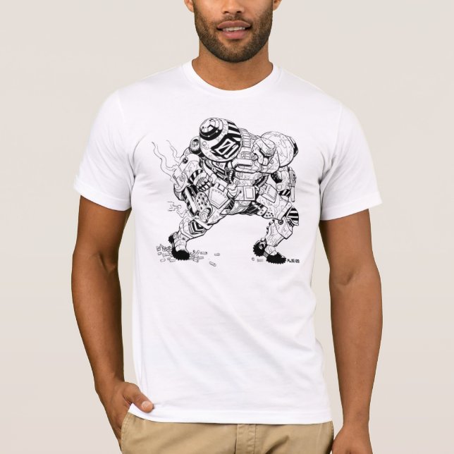 Achileus Battle Armor T-Shirt (Front)