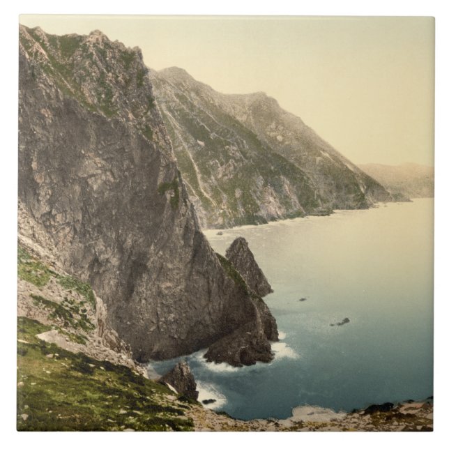 Achill Head. County Mayo, Ireland Tile (Front)
