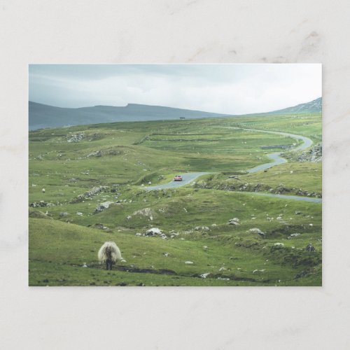 Achill Island Landscape Postcard