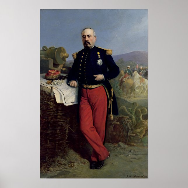 Achille Bazaine  1867 Poster (Front)