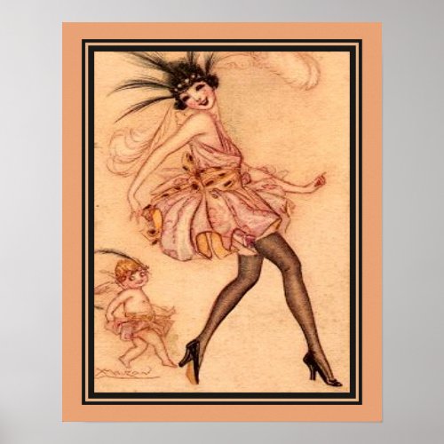 Achille Mauzan Art Deco Vie Parisienne Poster