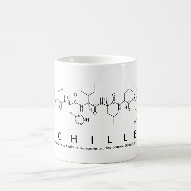 Achille peptide name mug (Center)