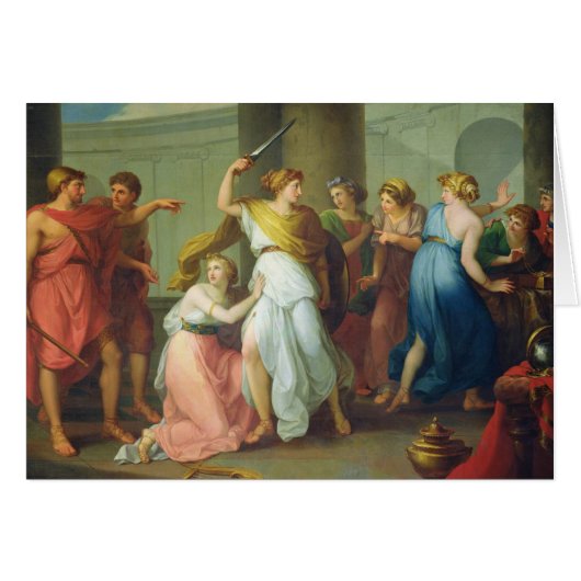 Achilles recognised, 1799 cards (Front Horizontal)