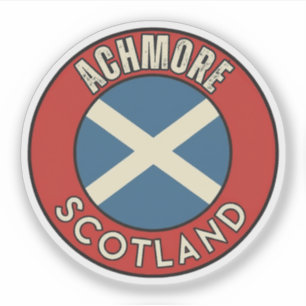 Achmore, Scotland Sticker