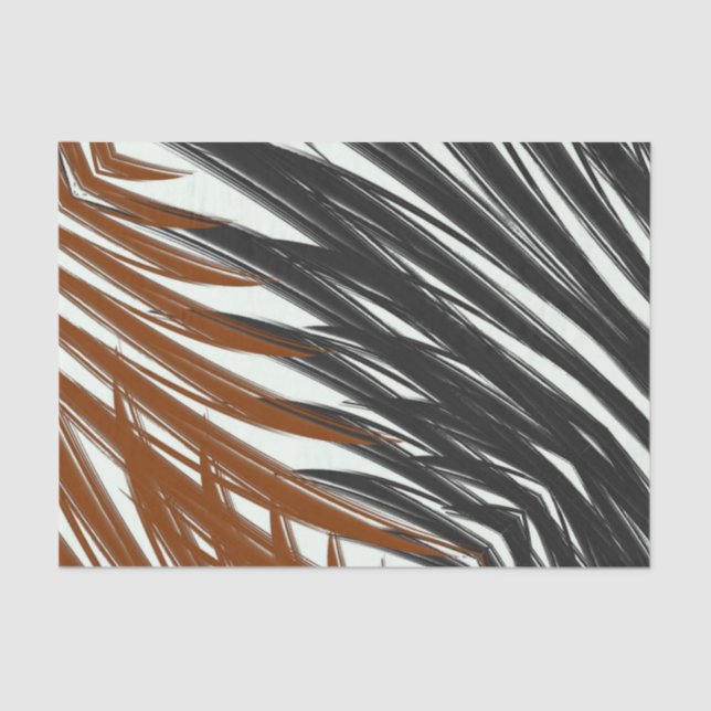 Achromatic Jungle Tissue Paper (Front)