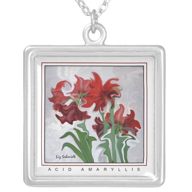 Acid Amaryllis Necklace (Front)