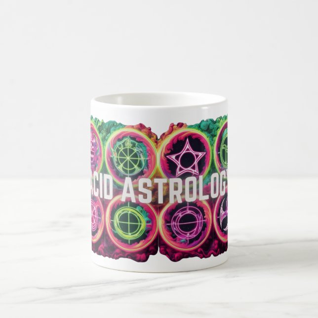 Acid Astrology - Star signs Coffee Mug (Center)