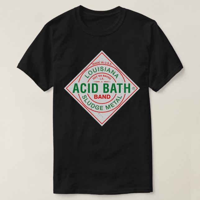 Acid Bath Band TShirt - 3 (Design Front)