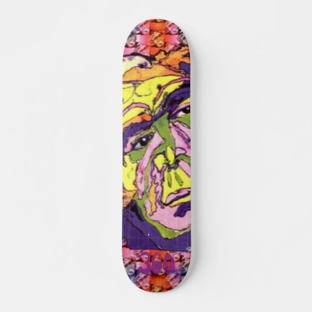 Acid Blotter Skateboard Deck (Front)