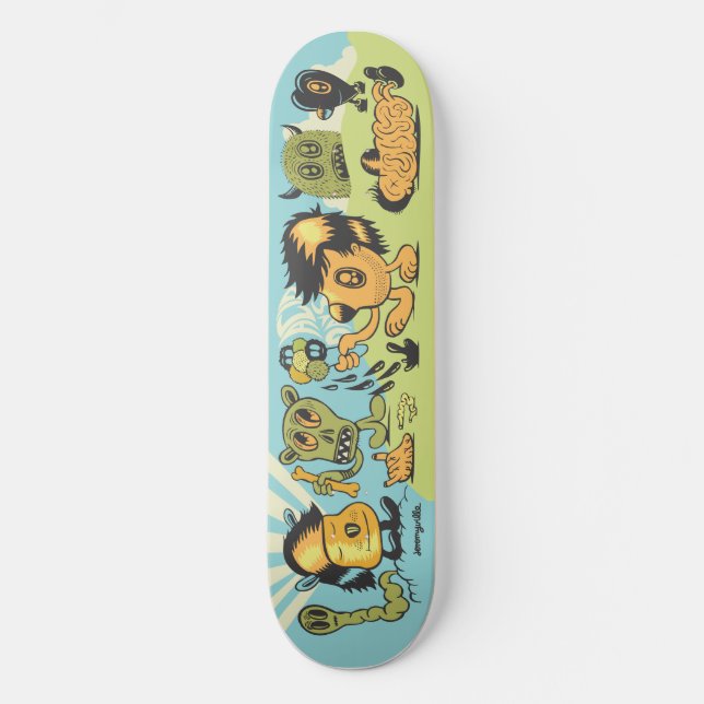 Acid Days 1 Skateboard Deck (Front)