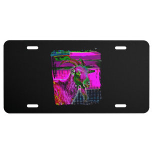 Acid Goat License Plate
