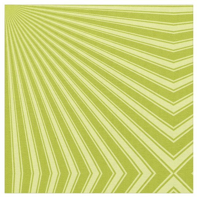 Acid green Color Stripe Funky Pattern Fabric (Close Up)
