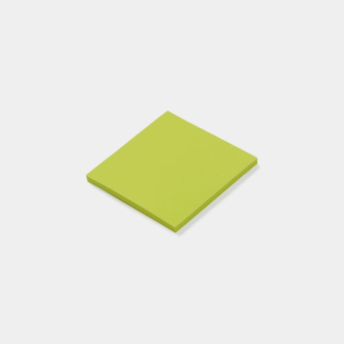 Acid Green solid color Post_it Notes