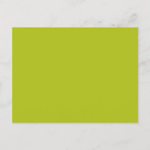 Acid Green (solid color) Postcard