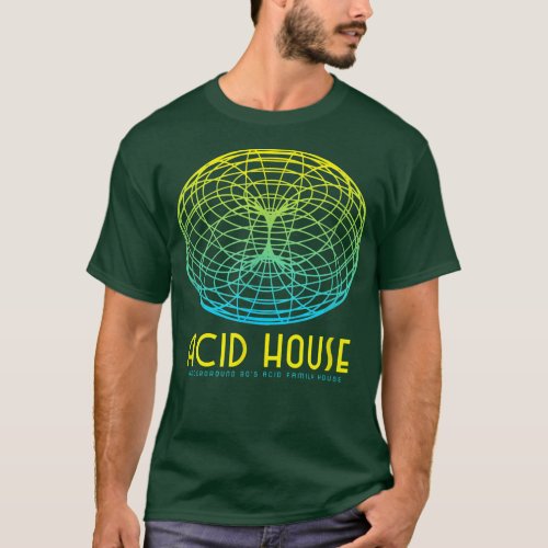 Acid House 90s Rave Classic House Music  T_Shirt