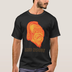 Acid House Gorilla Edm Music Festival Rave Dubstep T-Shirt