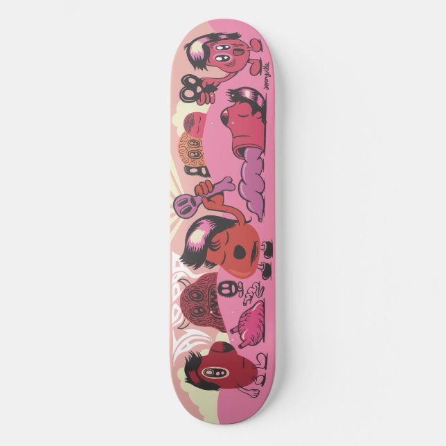 Acid Pop 2 Skateboard Deck (Front)