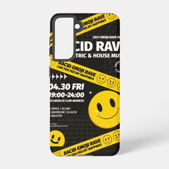 ACID RAVE SAMSUNG GALAXY CASE (Back)