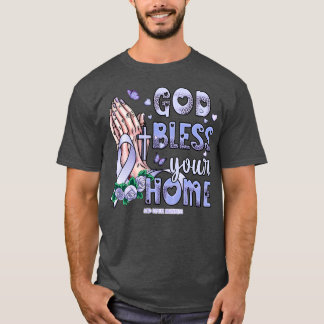 Acid Reflux Awareness god bless faith hope T-Shirt