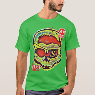 Acid Seabass Skull design T-Shirt
