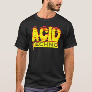 Acid Techno 303 Rave DJ Bassline Clubbing Festival T-Shirt