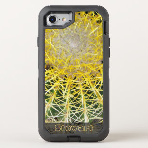 Acid Tropical Sphere Cactus Photo any Text OtterBox Defender iPhone SE/8/7 Case