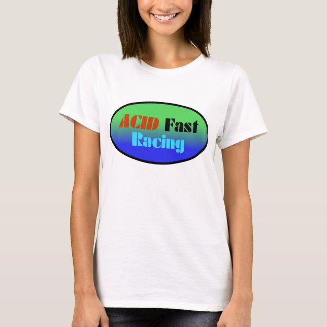 ACIDFast Racing Ladies HyperShirt T-Shirt (Front)