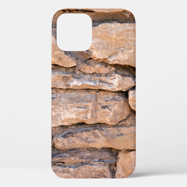 Acient brick wall. Grunge brick wall background. B Case-Mate iPhone Case (Back)